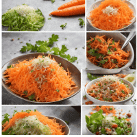 ensaladas de zanahoria